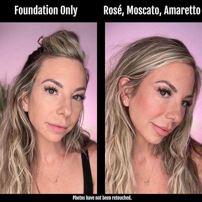 Organic Tint Tube, 100% Natural Vegan Gluten-Free Cream Highlighter Multi-Stick, Made in USA, Prosecco