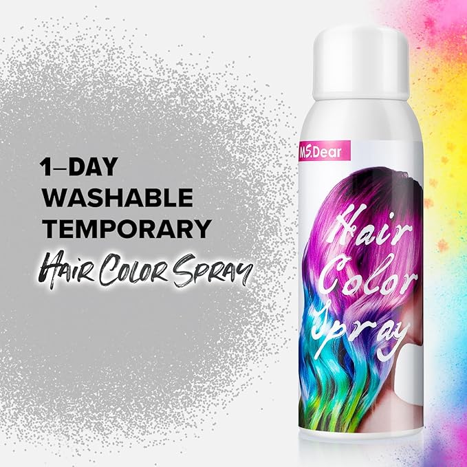 Gray Hair Spray Color ONE-TIME