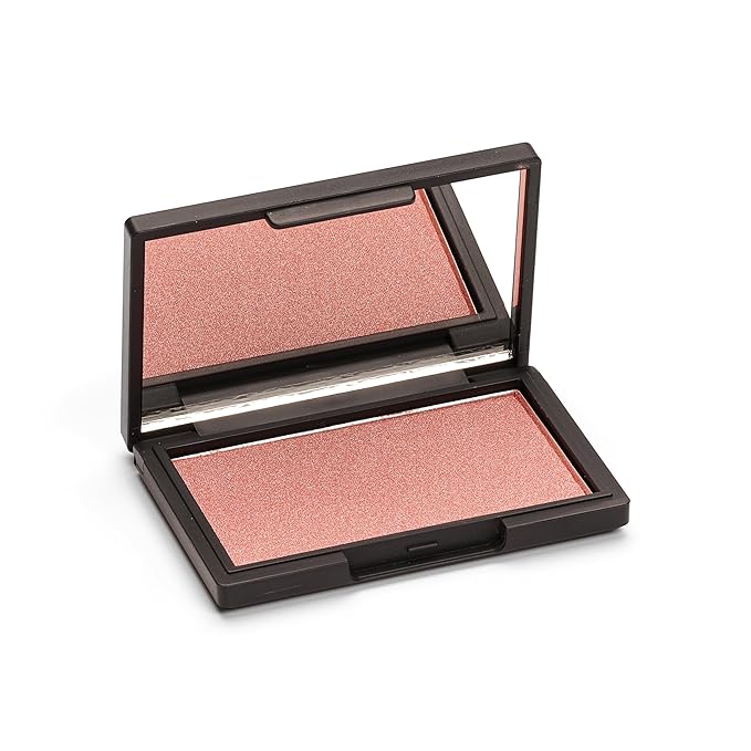 Phase Zero Makeup Powder Blusher - "Cosmo" - 4g / 0.141 oz - Full Coverage, Natural Blush - Soft, Buildable Pink, Coral, Peach & Golden Hues - Matte & Shimmering Shades Gives Cheeks a Radiant Glow