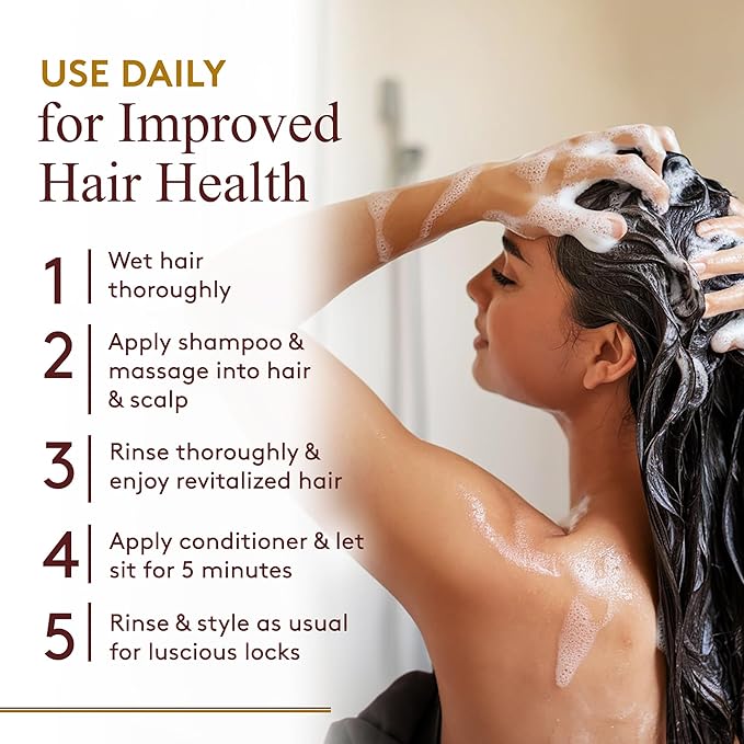 OKAY-Shampoo and Conditioner Black Jamaican Castor Oil Hair Care Set Moisture and Growth - Set Of 2