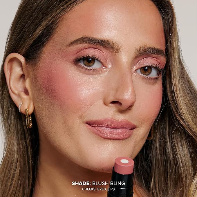 Nudies Matte + Glow Core All Over Face Blush Color - Blush Bling