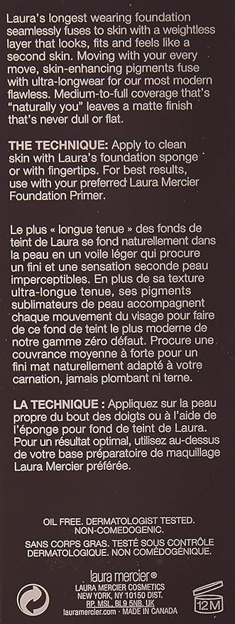 Laura Mercier Flawless fusion ultra-longwear foundation - macadamia 1 oz