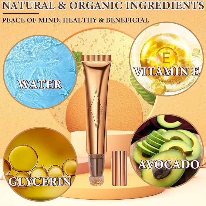 Liquid Contour Beauty Wand,Stick with Cushion Applicator,Cream Contour,Long gloss stick