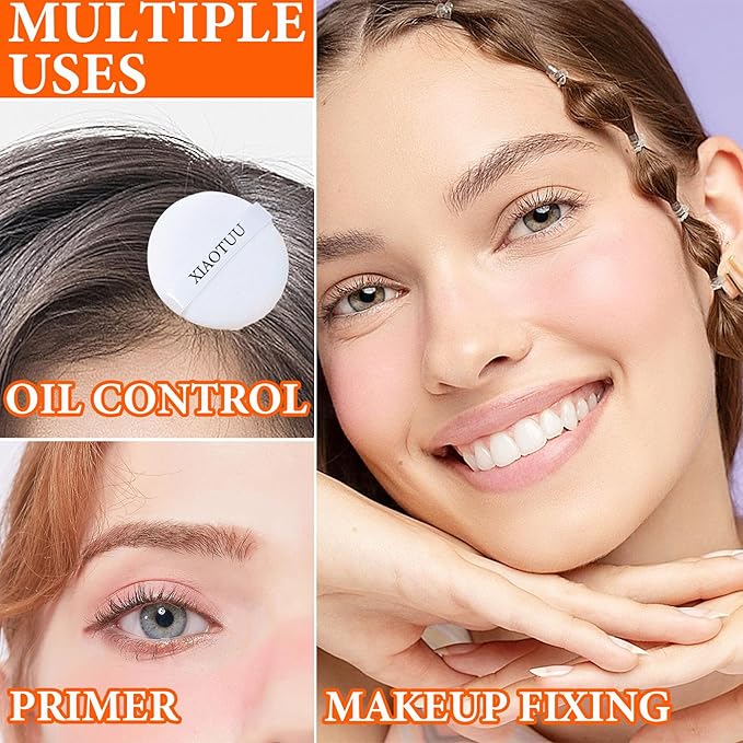 Loose Setting Face Powder,Loose Powder Lightweight & Breathable Women (Ivory)