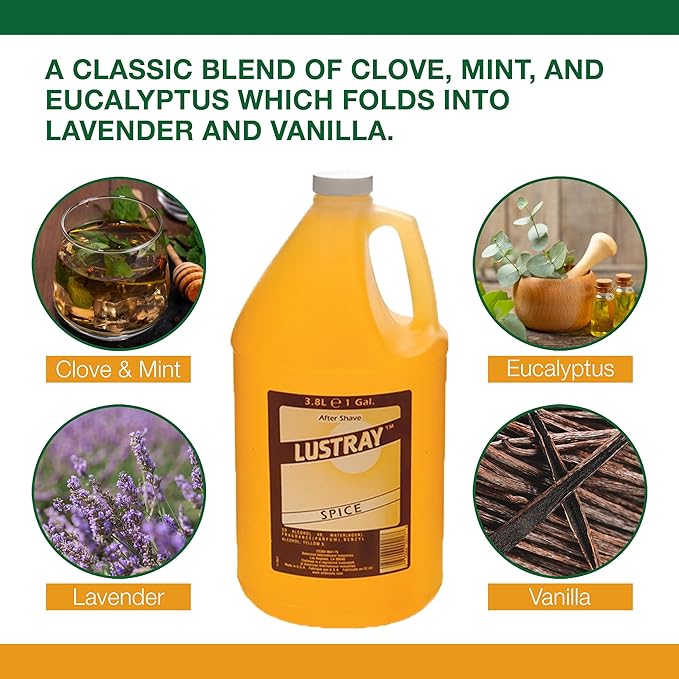 Clubman Lustray Spice After Shave, 1 Gallon