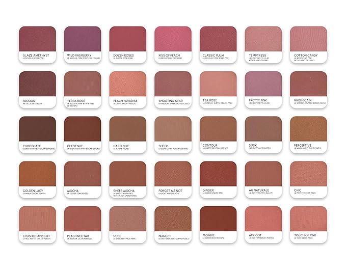 PRIMROSE POWDER BLUSH, Pressed Blush Face Makeup, Buildable Formula, Smooth Finish, Paraben Free, Made in the USA 0.11 oz. (Au Naturale)