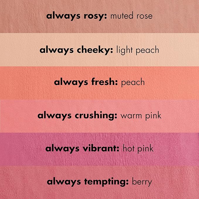 e.l.f. Primer-Infused Matte Blush, Long-Lasting, Lightweight & Buildable Always Fresh