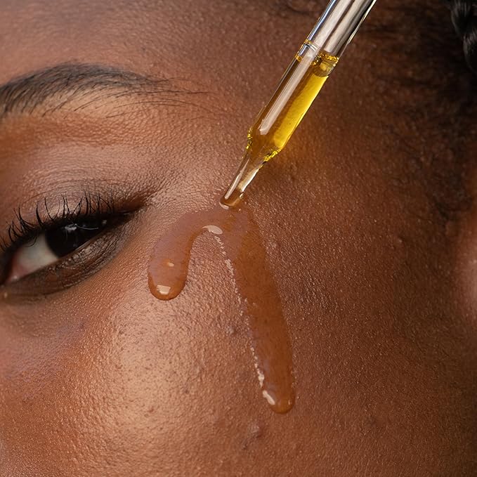 Onekind Golden State All-Natural Nourishing Facial Oil, Non-Comedogenic, Anti Aging Botanical Face Oil with Sea Buckthorn Extract, Rosehip, Carrot Seed and Apricot Oil for Skincare and Guasha, 1 Ounce