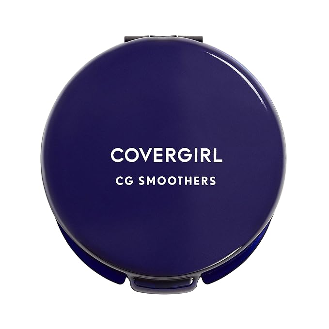 COVERGIRL Smoothers Pressed Powder, Translucent Medium 715, 0.32 Chamomile