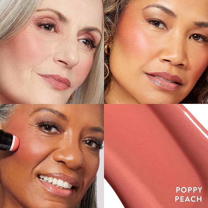 LAURA GELLER NEW YORK Serum Blush Tint, Lightweight Poppy Peach