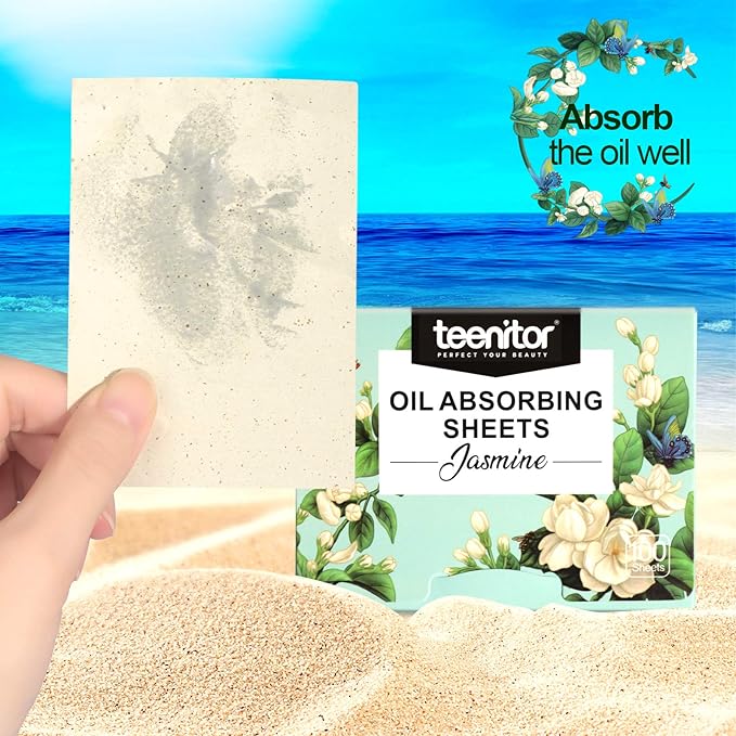 Teenitor Oil Blotting Papers for Face, 100 Sheets Absorbent Pads