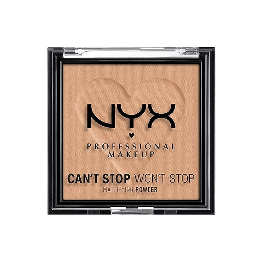 NYX PROFESSIONAL MAKEUP Can't Stop Won't Stop Mattifying Pressed Powder - Tan