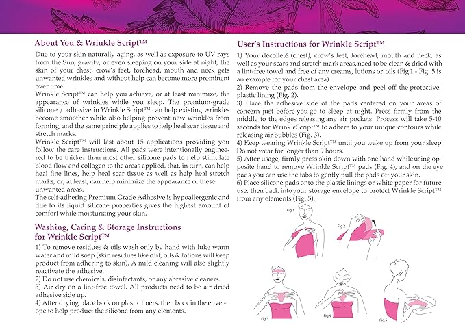 Nurse Hatty® Anti-aging Wrinkle Script Forehead