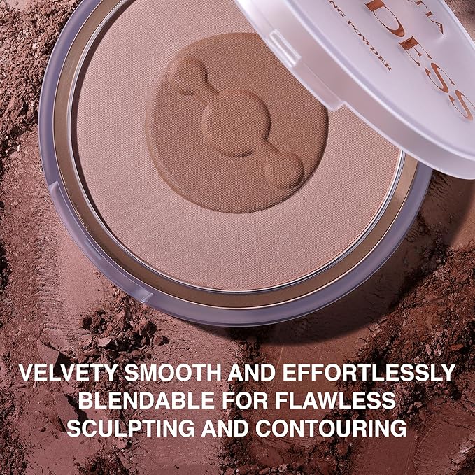 Sculpting Contour Powder Goddess - Matte Sculpting Powder Skin Tones, 0.53 Oz