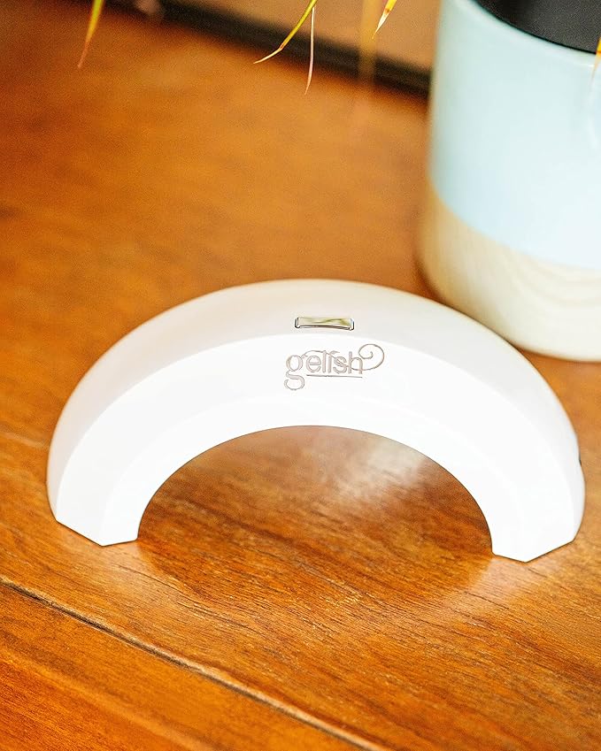 Gelish Pro 45 Mini LED Light – Professional Nail Lamp, Gel Light, Nail Dryer for Gel Polish, Fast Drying, Compact & Portable LED Light for Home & Salon Use