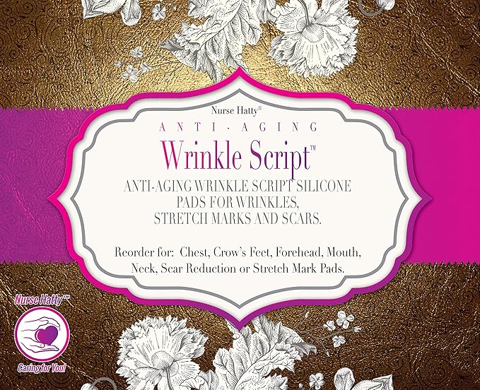 Nurse Hatty® Anti-aging Wrinkle Script Forehead