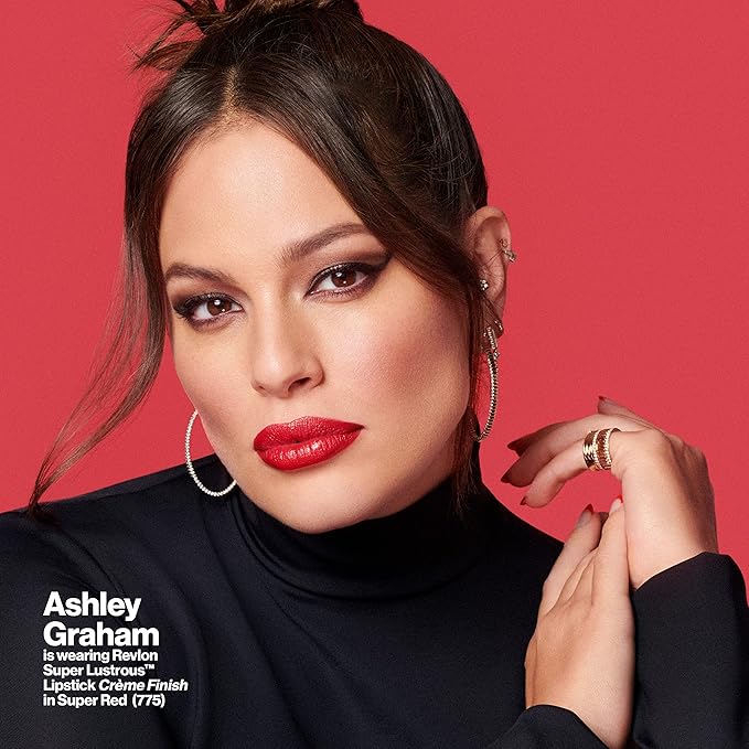 Revlon Super Lustrous Lipstick, Creamy Formula For Soft, Fuller-Looking Lips, Moisturized Feel, 672 Brazilian Tan, 0.15 oz