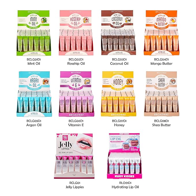 Ruby Kisses Hydrating Lip Oil Display