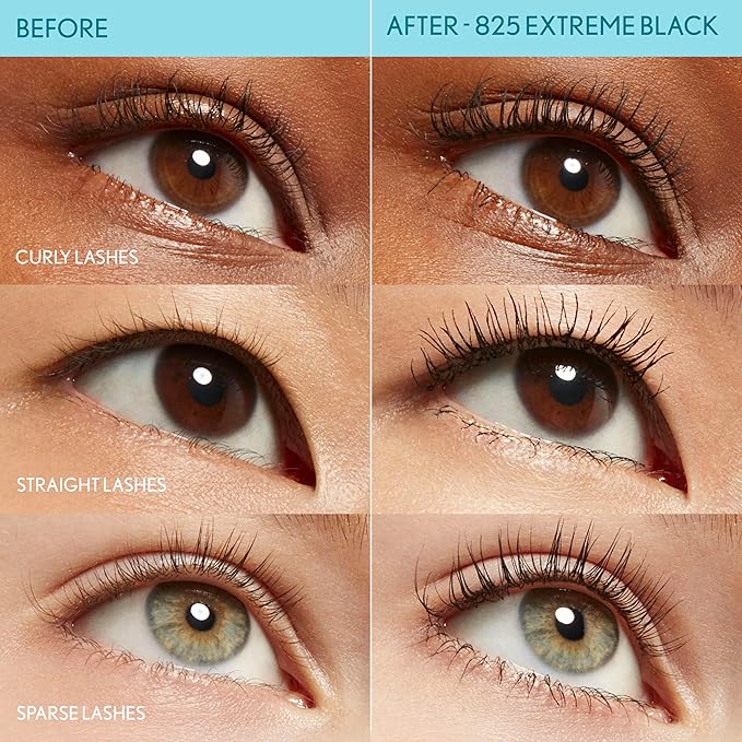 CoverGirl Lash Blast Cleantopia, Waterproof Mascara, Aloe Leaf Extract, Vitamin E & Ceramide, Gentle Formula, Volumizing, Long-Wearing, Transfer-Proof, Extreme Black,1 Count