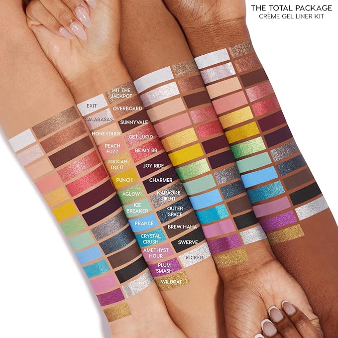 Colourpop BFF Crème Gel Liner - Waterproof Gel Eyeliner Pen with a High-Pigment & Buildable Formula - Colored Eyeliner with 18-Hour Wear - Honeydude (0.01 oz)