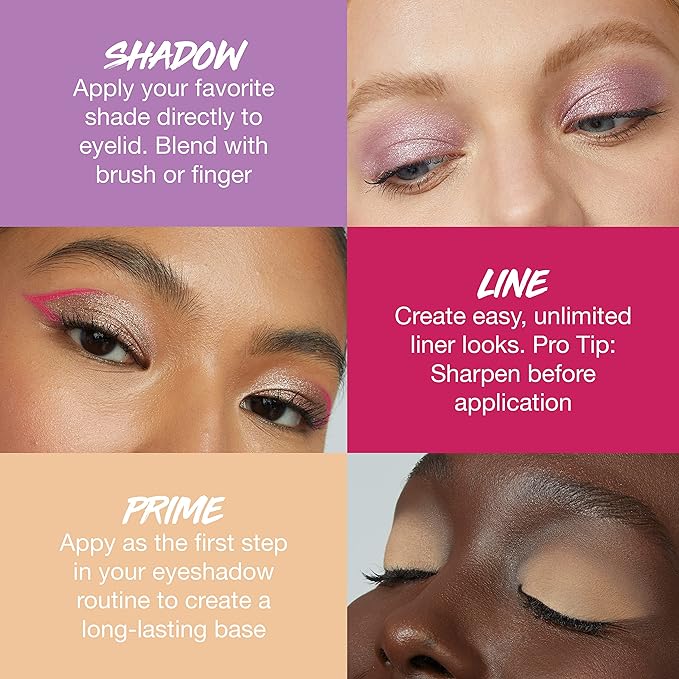 Maybelline Color Tattoo Longwear Multi-Use Eye Shadow Stix, Eye Makeup, I am Fearless (Purple Shimmer)