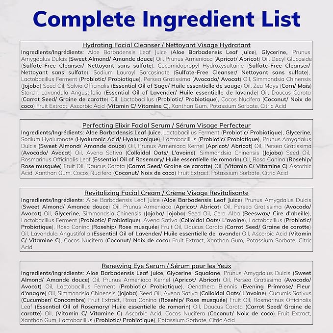 Full-Size 4-Piece Set | Handcrafted, Natural, Anti-Aging