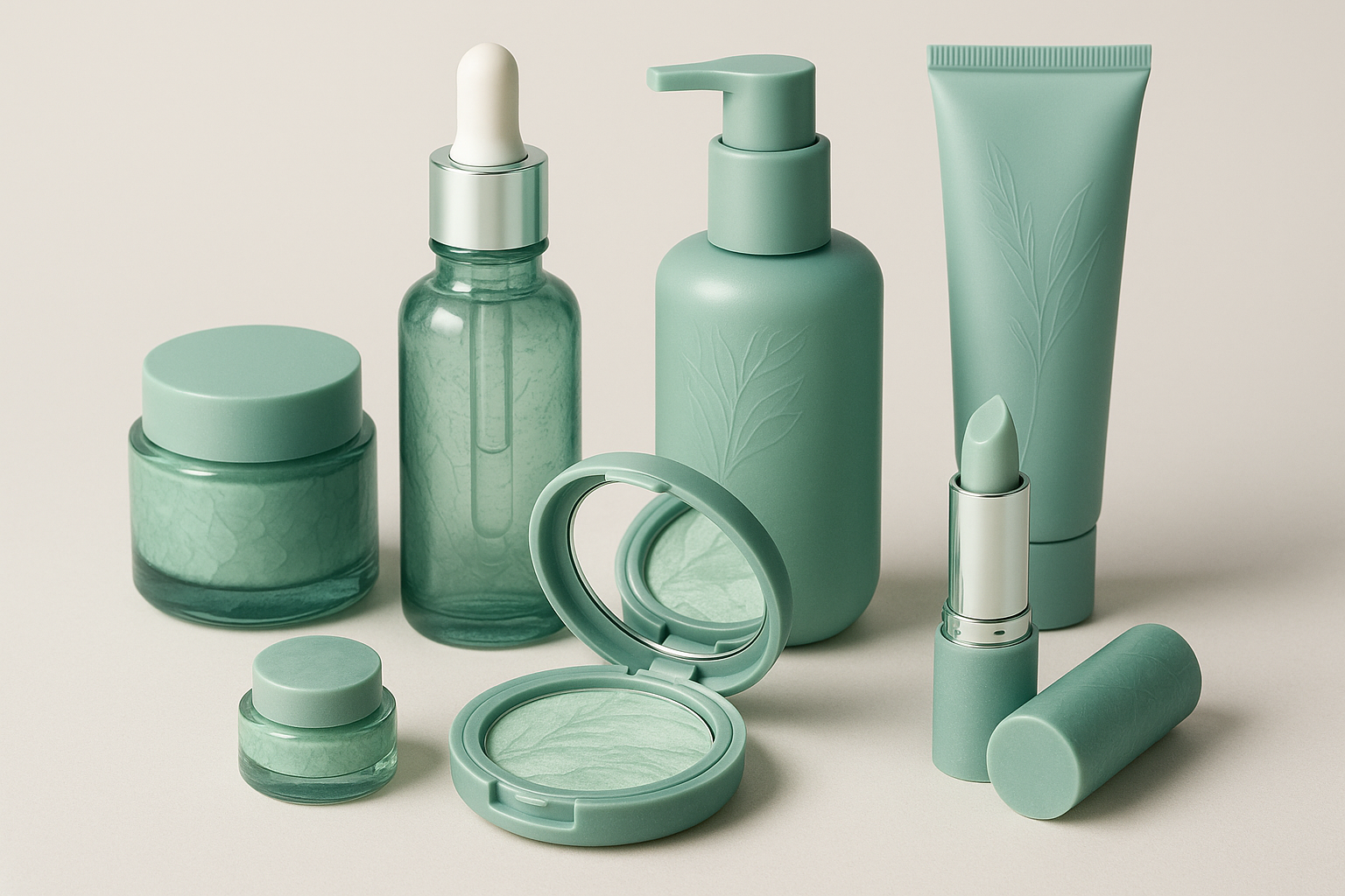 Beauty Products Sea Green