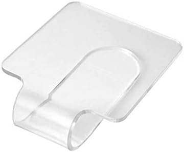 2Pcs Makeup Hand-held Palette Professional Clear Acrylic Makeup