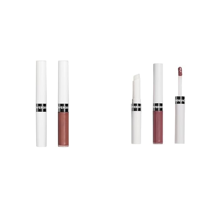 COVERGIRL Outlast All-Day Lip Color Custom Nudes Deep Cool 2 Piece & Universal Nude