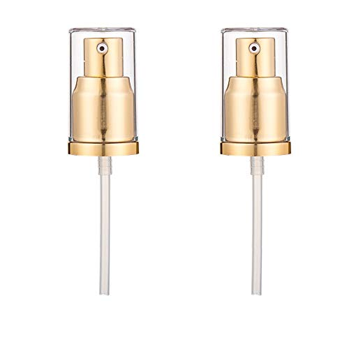 （3 colors）2 Pack Upgrade Foundation Pump Replacement for Wear Foundation(Gold)
