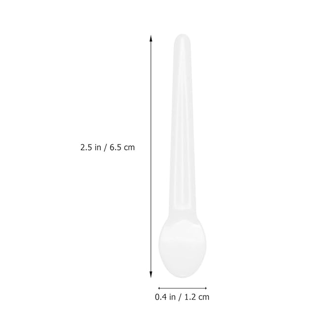 100pcs Makeup Scoop Cosmetic Scoop Face Cream Spatula