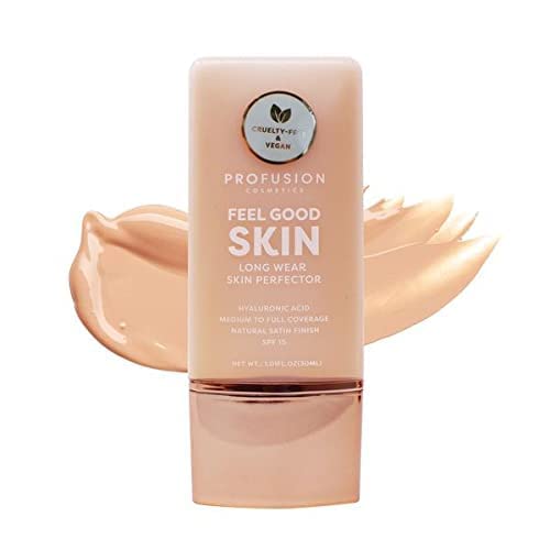 Profusion Cosmetics Lightweight Liquid Foundation for a Flawless Fair 3