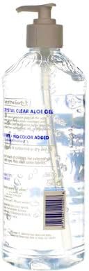 Fruit of the Earth Aloe Vera Crystal Clear Aloe Gel,20 oz (Pack of 3)
