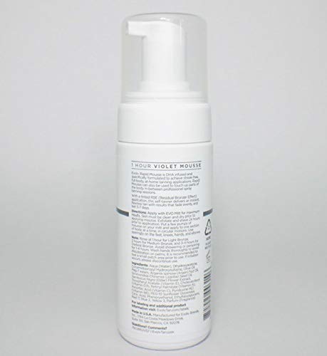 1 Hour Violet Mousse Vitamins, Exotic Oils & Tea Exts.