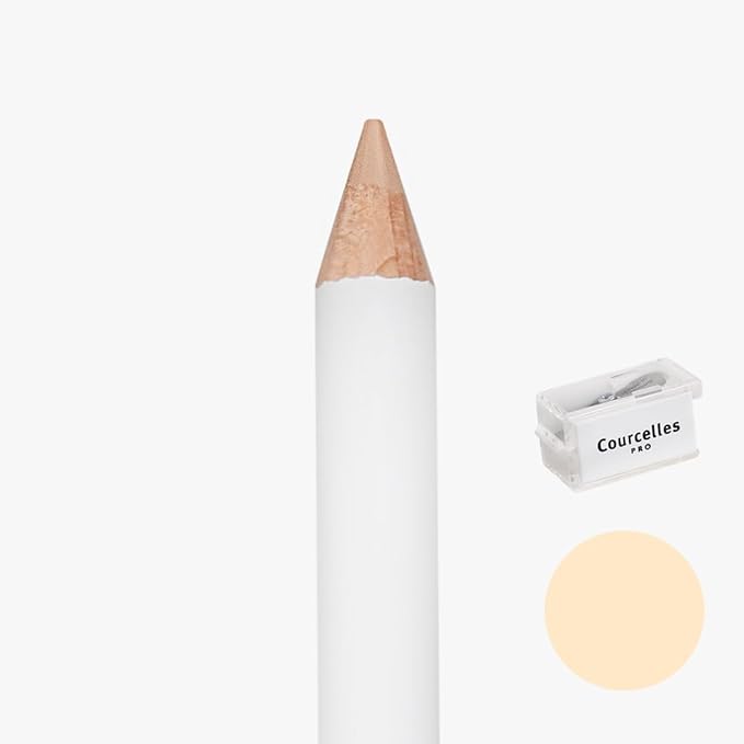[K-Beauty Makeup] Courcelles Concealer Pencil CC700/CC800, Soft type-Natural (CC700-Light Beige+Sharpener)