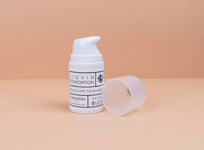 [Courcelles] Liquid Foundation (0.507oz) [K-Beauty] Made in Korea Korea (NO.300-Beige) 15ml