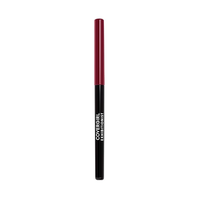 COVERGIRL - Exhibitionist All-Day Lip Liner, Retractable Tip, Easy application, Smudge, Transfer, Mask - Proof, 100% Cruelty-Free (Pack of 5)