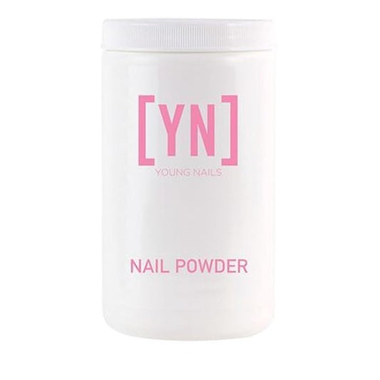 Young Nails Acrylic Cover Powder - Self-Leveling Acrylic Nail Powder, Clear Nude Pink White Acrylic Powder for Nail Extenstion, Professional Grade, Superior Adhesion, Color - Pink, 660g