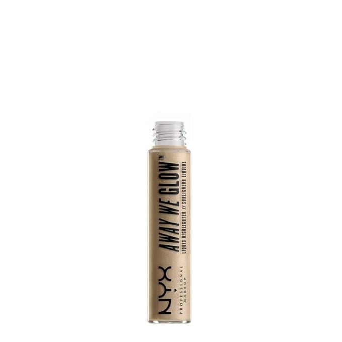 NYX Professional Makeup Away We Glow Liquid Highlighter, Fluid Ounce