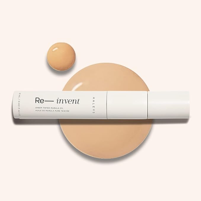 HALEYS Re-invent Sheer Tinted Marula Oil (Light/Medium Warm), Face