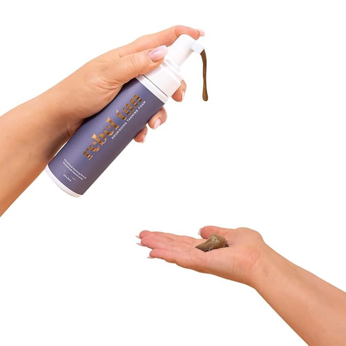 Ultra Dark Self Tanner Mousse - Self Tanning enriched with Vitamin A & E Provides Streak Free Tan, No Fake Tan with Kakadu Plum Scent, Tanning Mousse Made with Natural & Organic Ingredients