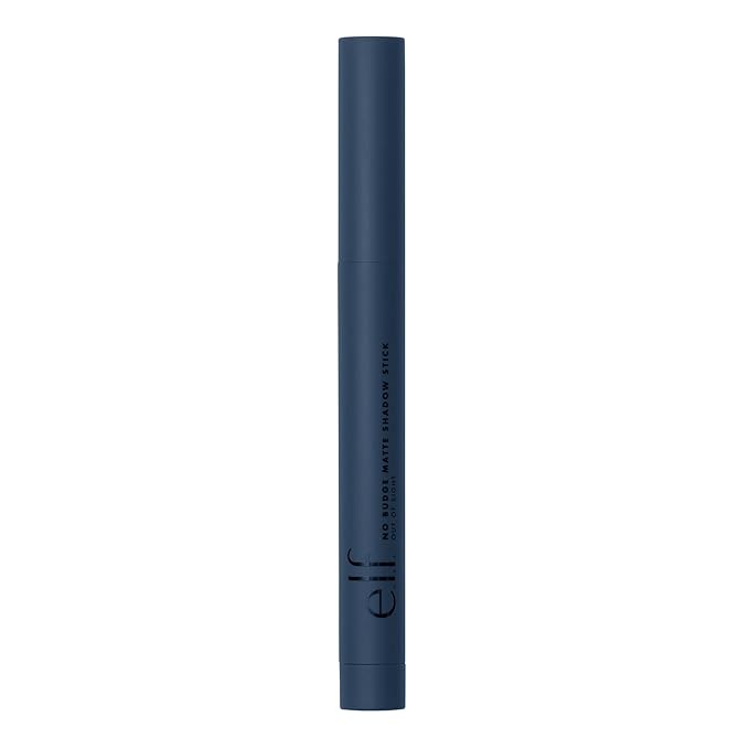 e.l.f. No Budge Matte Shadow Stick, One-Swipe Cream Eyeshadow Stick, Long-Wear & Crease Resistant, Matte Finish, Out of Sight