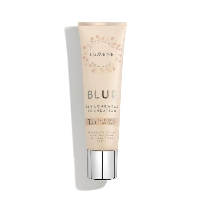 Lumene Longwear Blur Foundation SPF 15 for All Fair Beige) 30 ml