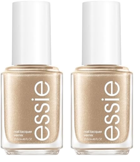 essie Nail Polish, Glossy Shine Finish, Good As Gold, 0.46 fl. oz. (Pack of 2)