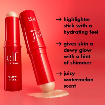e.l.f. Jelly Pop Glow Stick, 0.28 Fl Oz Golden Shimmer