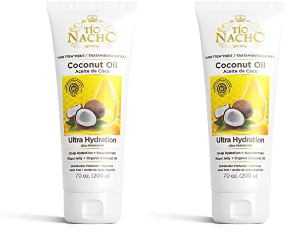 Tio Nacho Ultra Hydration Coconut Oil Treatment, 7 Ounces (Pack of 2)