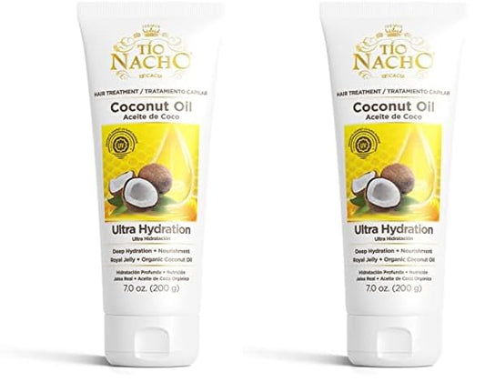 Tio Nacho Ultra Hydration Coconut Oil Treatment, 7 Ounces (Pack of 2)