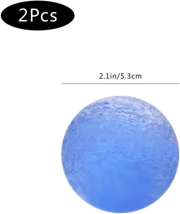 2 Pcs Pressure Relief Ball Silicone Grip Power