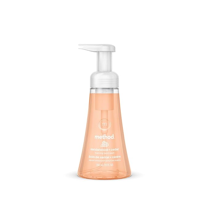 Method Foaming Hand Wash, Sandalwood + Cedar, 10 fl oz, 3 pack