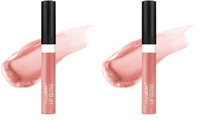 wet n wild MegaSlicks Lip Gloss Red Cherish (Pack of 2)